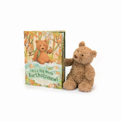 Jellycat It's a Big World Bartholomew and Bartholomew Oso Medium | ZCVY-31506